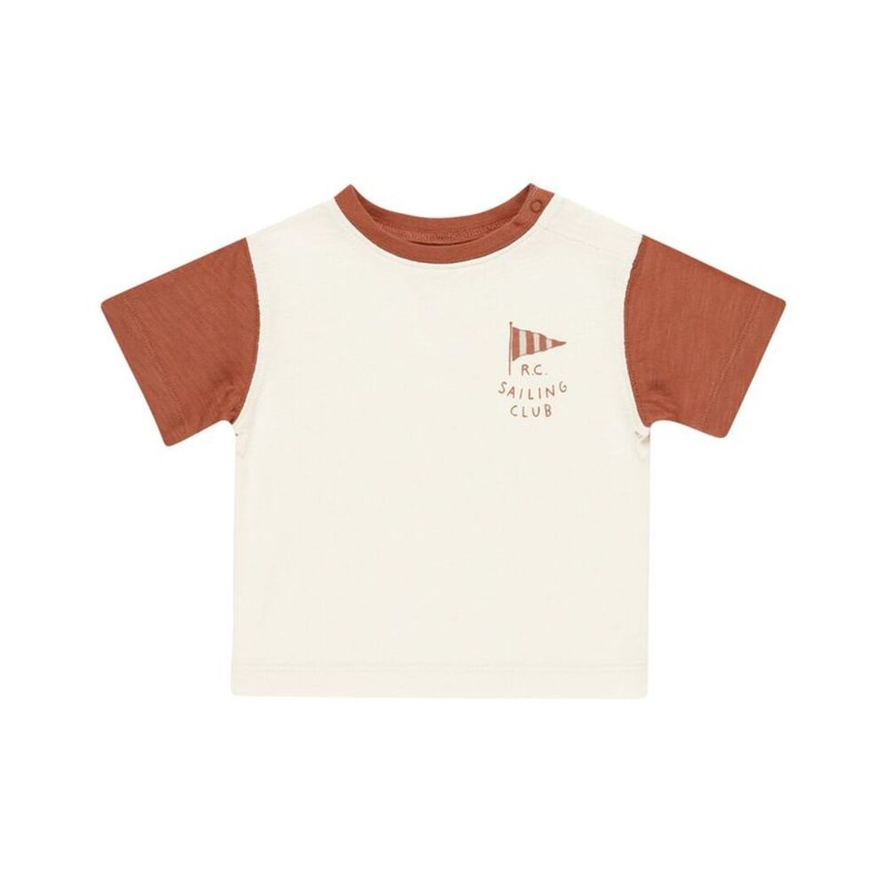 Rylee + Cru Collective Girls  Contrast T-Shirt